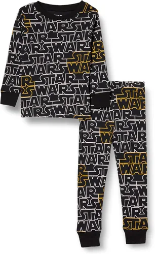 Vista 6 de Amazon Essentials Conjunto de pijama de algodón ajustado para niños