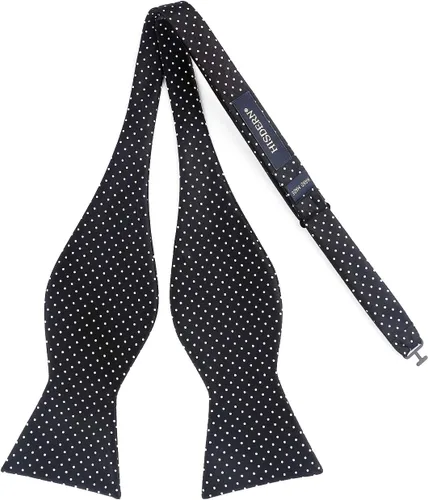 Vista 161 de HISDERN Pajaritas para hombre, diseño de lunares, corbatín y bolsillo cuadrado, clásico, esmoquin de negocios, boda, pajaritas, pañuelo
