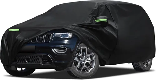 Vista 24 de Migaven Car Cover Custom Fit for Jeep Wrangler 2 Door 1987-2026 JK JL CJ YJ TJ, Waterproof Rain Sun Protection with Door Zipper & Inner Cotton