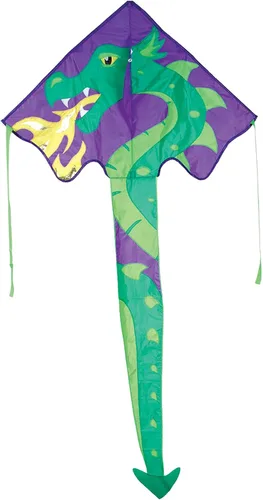 Vista 7 de Premier Kites Large Easy Flyer Mythical Creatures Kite Complete Set –Easy to Fly Single Line Kite w/ 300 ft Flying Line Included, Durable Multicolor
