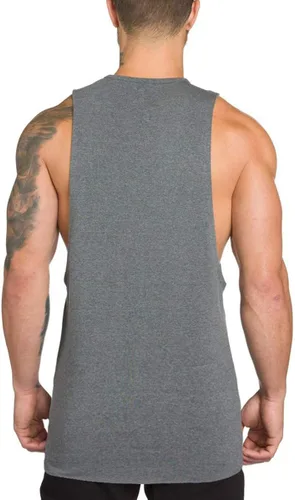 Vista 3 de Muscle Killer Paquete de 3 camisetas sin mangas para hombre, corte muscular, gimnasio, entrenamiento, fisicoculturismo, fitness