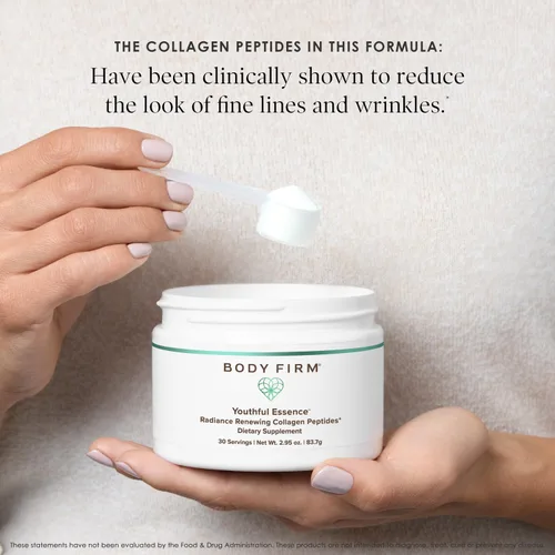 Vista 7 de Body Firm Youthful Essence Radiance - Péptidos de colágeno renovadores 30 porciones