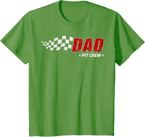 Vista 59 de Dad Pit Crew Race Car Birthday Family Matching Pit Crew Camiseta Pit Crew