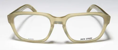Vista 3 de Jack Spade Hurst - Gafas rectangulares para hombre, diseño retro, Verde, 54-19-145