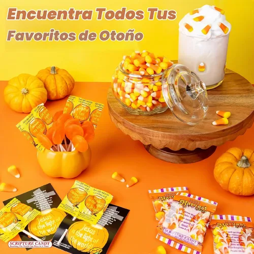 Vista 4 de Scripture Candy - Caramelos duros surtidos con sabor a crema, 180