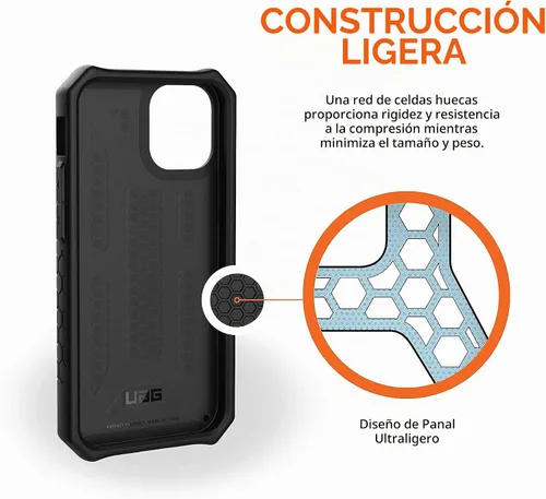 Vista 8 de URBAN ARMOR GEAR UAG - Funda protectora Monarch diseñada para iPhone 12 Mini, pantalla de 5.4 pulgadas, resistente, ligera, delgada, a prueba