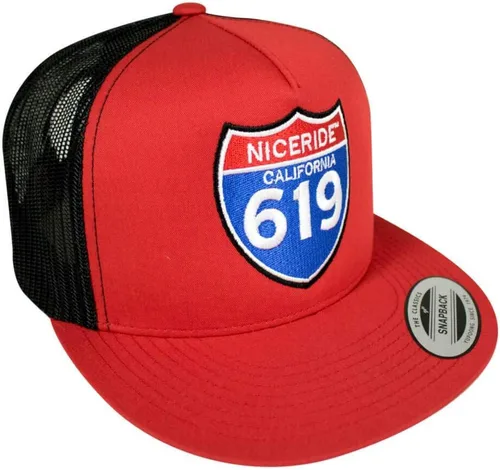 Vista 3 de Interstate 619 Trucker Classic Snapback Trucker Gorra de béisbol