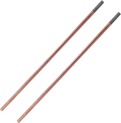 Vista 11 de Utoolmart Electrodos recubiertos de cobre de Copperclad de Roces de carbono de gubias del carbono 13.1x1,164.7 ft m de Gouging