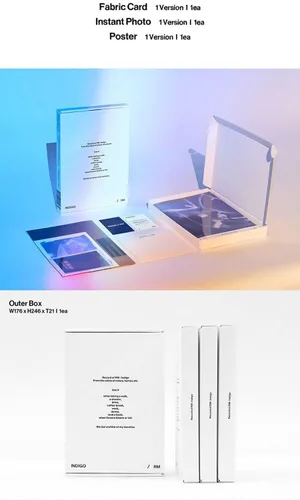 Vista 2 de BTS RM INDIGO Álbum LIBRO EDICIÓN Ver K-POP SELLADO