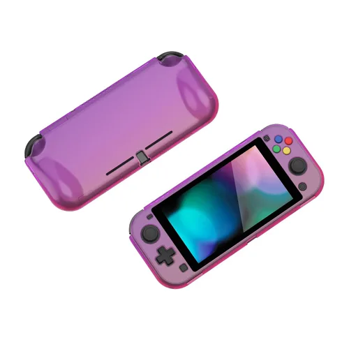 Vista 64 de PlayVital ZealProtect Protective Case for Nintendo Switch Lite, Ergomomic Grip Hard Cover - Durable Shock-absorbent Shock-Absorption Anti-Scratch
