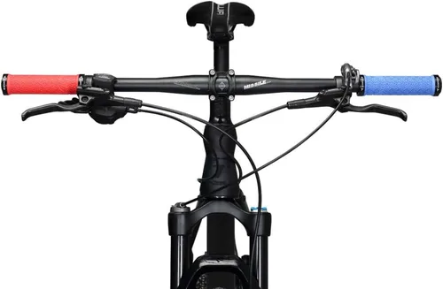 Vista 2 de Corki - Mangos para manillar de bicicleta de montaña, doble bloqueo para bicicleta de montaña, descenso. Negro