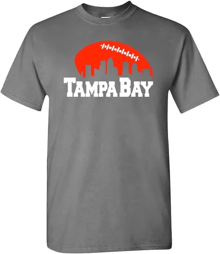 Vista 53 de Xtreme Apparrel City Skyline - Camiseta de hombre para los aficionados al fútbol americano Pittsburgh - Camisa negra