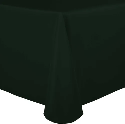 Vista 13 de Ultimate Textile Mantel ovalado de lino de poliéster de 60 x 102 pulgadas, color marrón cobre