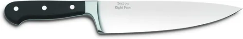 Vista 2 de Wusthof - Cuchillo de chef clásico de 8 pulgadas, grabado giratorio personalizado