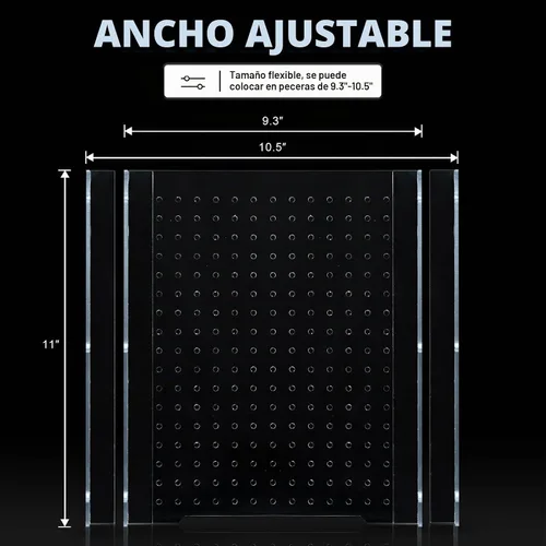 Vista 2 de Divisor de tanque de peces de acrílico, divisor para tanque de 10 galones, juego de separador de tanque de peces transparente con ventosas de ajuste