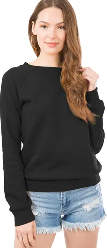 Vista 56 de Design by Olivia Sudadera básica suave y cómoda de cuello redondo para mujer, ropa de otoño