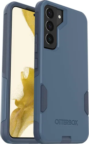 Vista 9 de OtterBox Funda para Galaxy S22 Commuter Series, negra, delgada y resistente, apta para bolsillo, con protección de puerto
