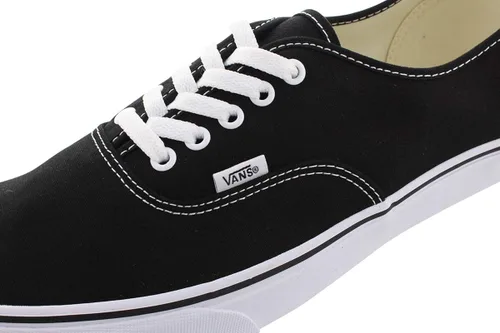 Vista 4 de Vans Unisex auténtico tamaño blanco verdadero Negro