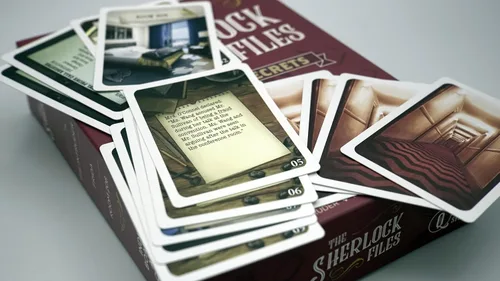 Vista 5 de Tableros y tarjetas Indie Archivos Sherlock Secretos siniestros, Estrategia