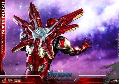 Vista 4 de Hot Toys Marvel: Avengers Endgame - Iron Man Mark LXXXV - Figuras a escala 1:6, multicolor, HT904599