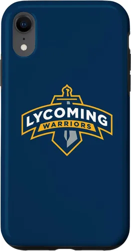 Vista 25 de Lycoming Warriors Sword & Shield Logo Lycoming College Case for iPhone 16