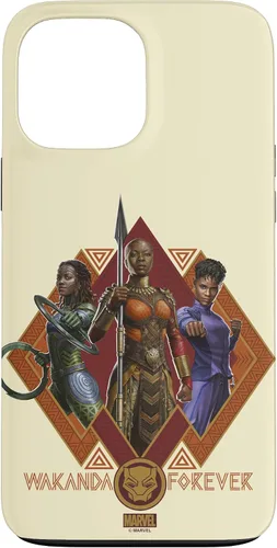 Vista 23 de iPhone 16 Marvel Black Panther: Wakanda Forever Hero Warrior Trio Case