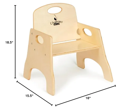 Vista 2 de Jonti-Craft Silla apilable 6800TK, RTA, 5 pulgadas de altura