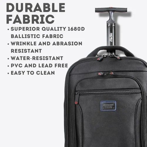 Vista 4 de J World New York Astor Business Rolling Mochila