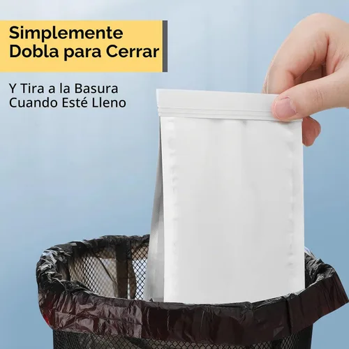Vista 4 de Sadnyy - 50 bolsas de almacenamiento de grasa desechables para almacenamiento de tocino Hold Hot Liquids Oils for Grease Storage Container
