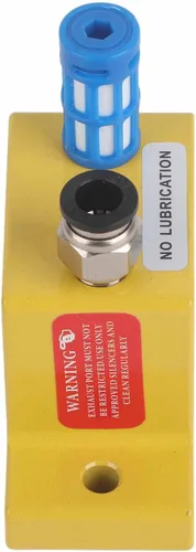 Vista 6 de Vibrador neumático de la turbina de la serie de GT, 27500 a 37500 rpm 840 a 2400N vibrador de turbina de aire accesorio para uso industrial