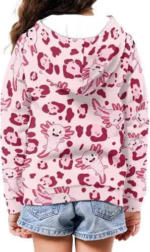 Vista 6 de Sudadera infantil de poliéster con bolsillo ligero y estampado personalizado