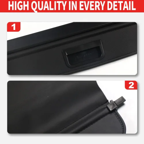 Vista 4 de para 2022 2023 2024 2025 2026 Jeep Grand Cherokee Cubierta de Accesorios de Carga (2 Filas WL) 4XE, Cubierta de Baúl de Carga de Fábrica
