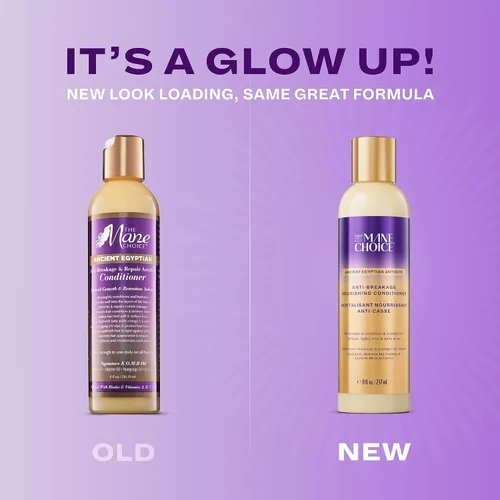 Vista 2 de The Mane Choice Ancient Egyptian - Acondicionador antídoto antirotura y reparación para cabello enrollado, ondulado y rizado, hidrata y fortalece tu