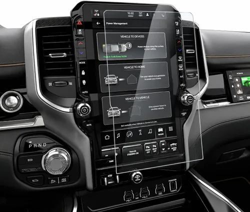Vista 13 de Protector de pantalla para Ram 1500 de 8.4 pulgadas 2013-2026, para Jeep Grand Cherokee 2014-2024/Wrangler JL 2018-2023, Gladiator JT/2017-2025