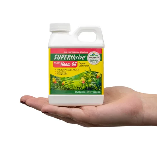 Vista 3 de Aceite de nim para pulimento de hojas, marca Dyna-Gro NEM-008., 8 onzas, Blanco