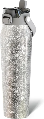 Vista 33 de Frost Buddy botella de agua aislada de 32 onzas con pajilla y tapa para beber Acero inoxidable a prueba de fugas 24 horas de frío Resistente