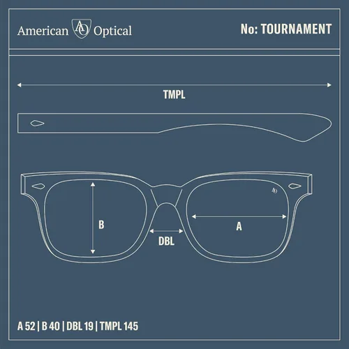 Vista 4 de AO Gafas de Sol Torneo - Lentes de Nylon AOLite
