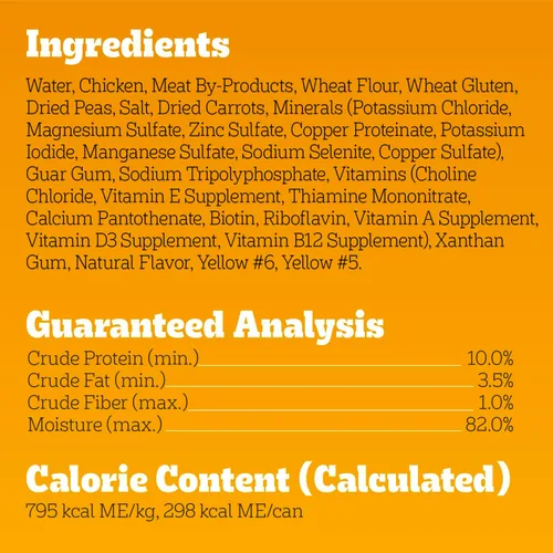 Vista 9 de Pedigree - Alimento húmedo para perros pequeños, pollo, 13.2 onzas, 12 unidades More protein than adult recipes, supports healthy skin & coat