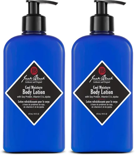 Vista 3 de Jack Black Loción corporal Cool Moisture para hombres - Loción para hombre para piel seca, loción corporal para hombre, loción Jack Black Loción