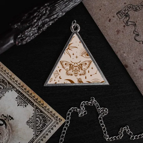 Vista 8 de OLYCRAFT Plantillas de pantalla de seda con tema de tarot de 4 x 5 pulgadas para fabricación de joyas de arcilla polimérica
