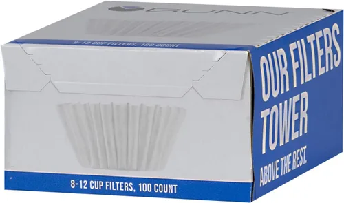 Vista 5 de BUNN Filtros de café de 8 a 12 tazas, 6 cada uno, 100