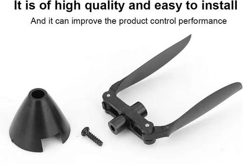 Vista 7 de Socobeta Hélice plegable 5x3 Plegable Plegable Avión Rc 6x3x2 para Wltoys A800 Control Remoto Aeronave EPO Ala Fija Glider Set Pieza Accesorio