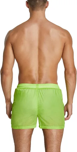 Vista 2 de SEOBEAN Pantalones cortos deportivos translúcidos para hombre
