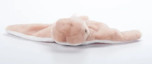 Vista 3 de The Petting Zoo Cownose Ray - Peluche de peluche, regalos para niños, animales salvajes del océano Onez, juguete de peluche de rayas de 15 pulgadas