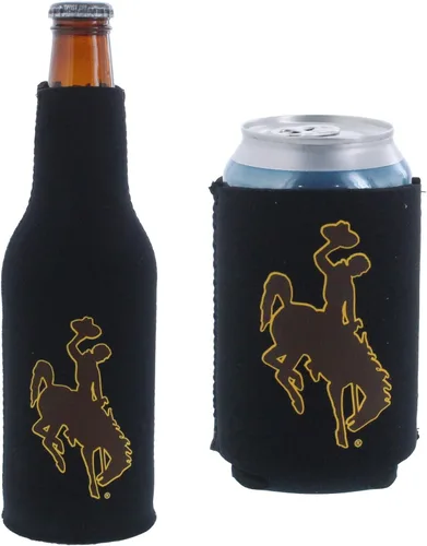 Vista 45 de College Team Color Logo Can & Bottle Holder Insulator Beverage Cooler Set