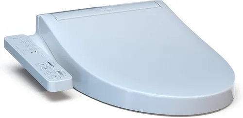 Vista 28 de TOTO® WASHLET® KC2 Asiento electrónico para bidé con asiento calefactado y tapa de cierre suave, redondo, blanco algodón - SW3023#01