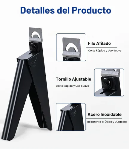 Vista 7 de AIRSEE Cortaúñas profesionales de acero inoxidable con ajustadores magnéticos para uñas acrílicas, postizas y de gel artificial, recortador de uñas