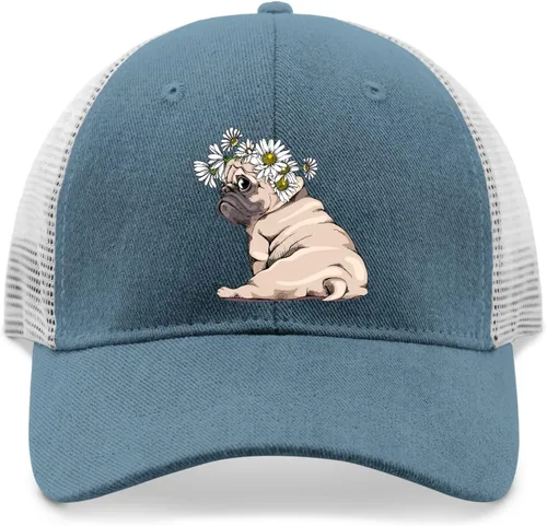 Vista 9 de devor Baseball Cap Pug Dog Baseball Caps, Graphic Baseball Cap for Men
