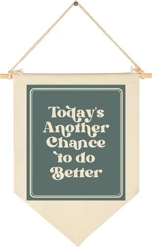 Vista 22 de Está Bien Cometer Errores - Banner de Educación en Salud Mental - Lona de Afirmaciones Positivas y Citas Decorativas para Maestros, Niños