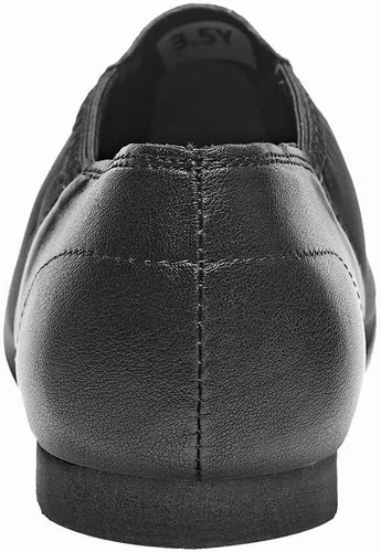 Vista 3 de Zapatos de jazz con suela de cuero, sin cordones, para niñas y niños (niños pequeñosniños grandes)